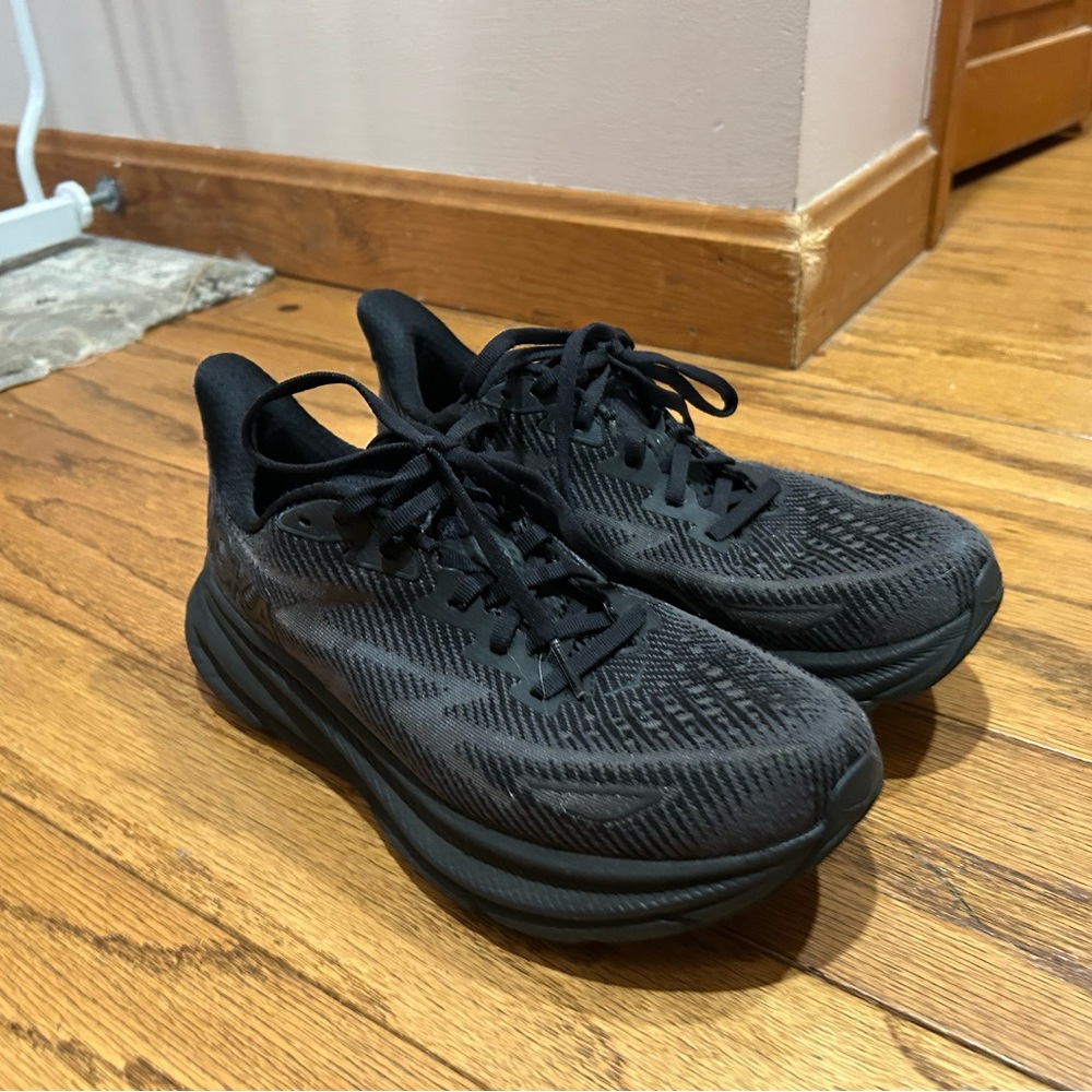 Hoka Black Athletic Shoes